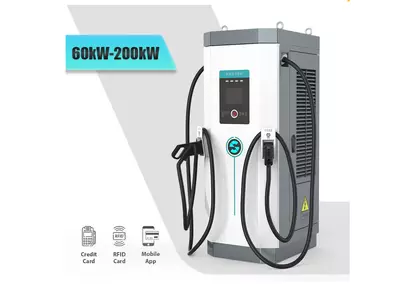 Станция для быстрой зарядки электромобилей с разъемом CCS2 Станция для быстрой зарядки электромобилей с разъемом CCS2